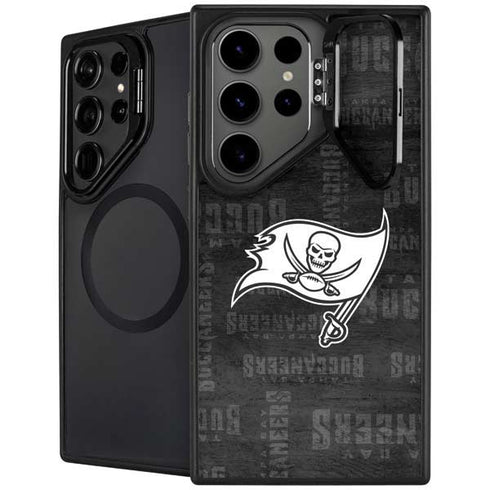 NFL Tampa Bay Buccaneers Black & White Galaxy Cases
