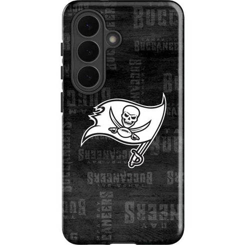 NFL Tampa Bay Buccaneers Black & White Galaxy S26 Impact Case