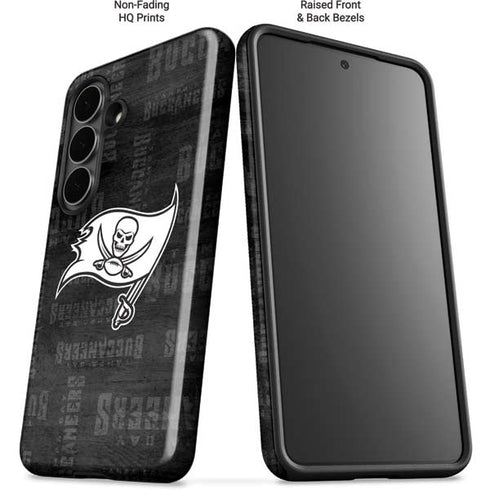 NFL Tampa Bay Buccaneers Black & White Galaxy S26 Plus Impact Case