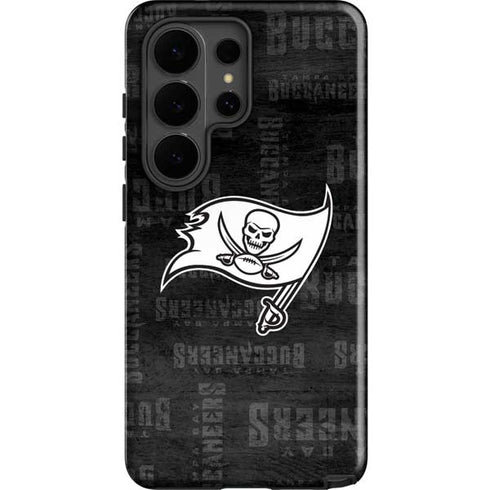 NFL Tampa Bay Buccaneers Black & White Galaxy S26 Ultra Impact Case