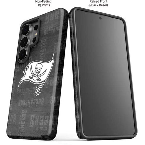 NFL Tampa Bay Buccaneers Black & White Galaxy S26 Ultra Impact Case