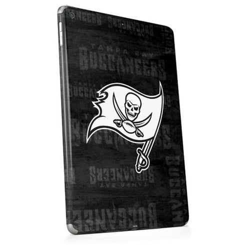 NFL Tampa Bay Buccaneers Black & White Apple iPad Skin
