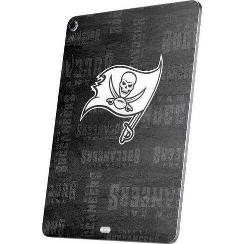 NFL Tampa Bay Buccaneers Black & White Apple iPad Air Skin