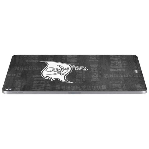 NFL Tampa Bay Buccaneers Black & White Apple iPad Air Skin