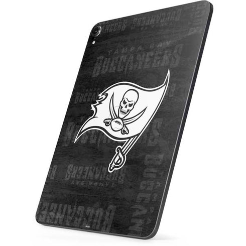NFL Tampa Bay Buccaneers Black & White Apple iPad Pro Skin