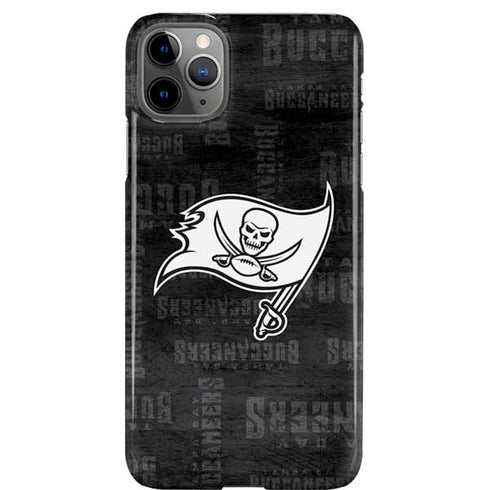 NFL Tampa Bay Buccaneers Black & White iPhone Cases