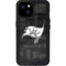 NFL Tampa Bay Buccaneers Black & White iPhone 15 Plus Waterproof Case