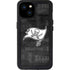 NFL Tampa Bay Buccaneers Black & White iPhone 15 Plus Waterproof Case