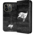 NFL Tampa Bay Buccaneers Black & White iPhone 15 Pro Folio Case