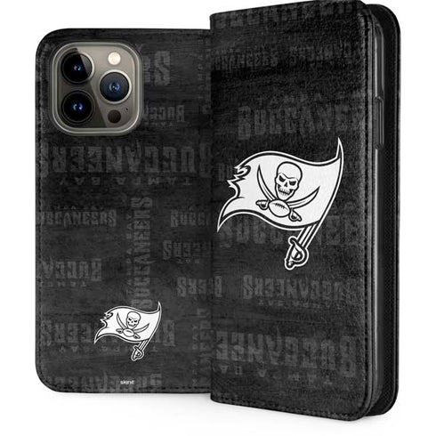 NFL Tampa Bay Buccaneers Black & White iPhone Cases