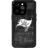 NFL Tampa Bay Buccaneers Black & White iPhone 15 Pro Waterproof Case