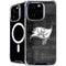 NFL Tampa Bay Buccaneers Black & White iPhone 16 Pro Max MagSafe Case