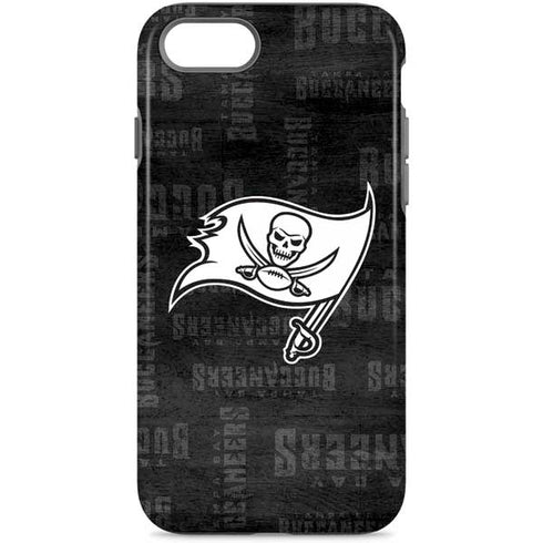 NFL Tampa Bay Buccaneers Black & White iPhone Cases