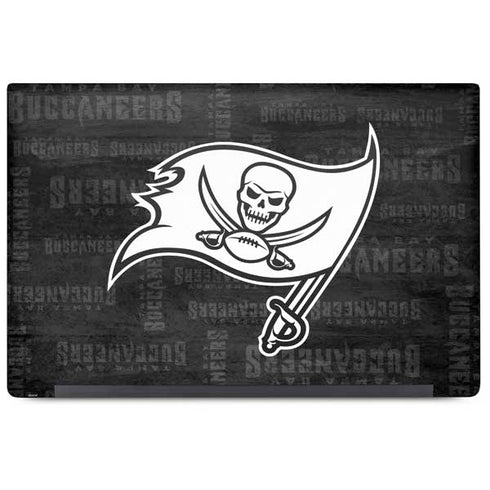NFL Tampa Bay Buccaneers Black & White Dell Latitude Skin