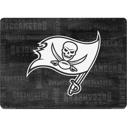 NFL Tampa Bay Buccaneers Black & White Apple MacBook Pro 14-inch Skin