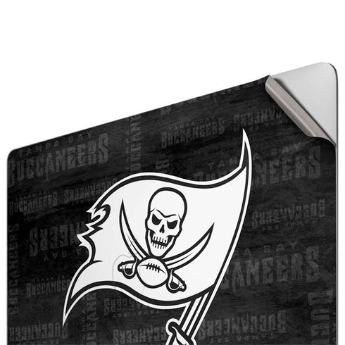 NFL Tampa Bay Buccaneers Black & White Apple MacBook Pro 16-inch Skin