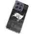NFL Tampa Bay Buccaneers Black & White Moto G 5G (2025) Clear Case