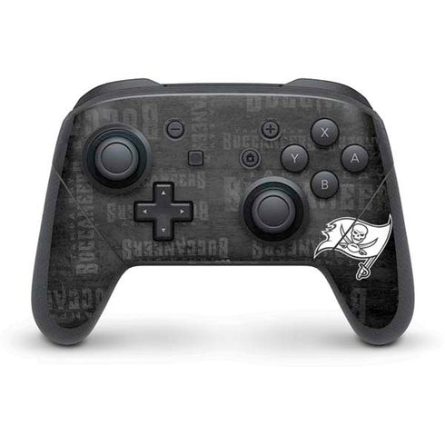 NFL Tampa Bay Buccaneers Black & White Nintendo Skins