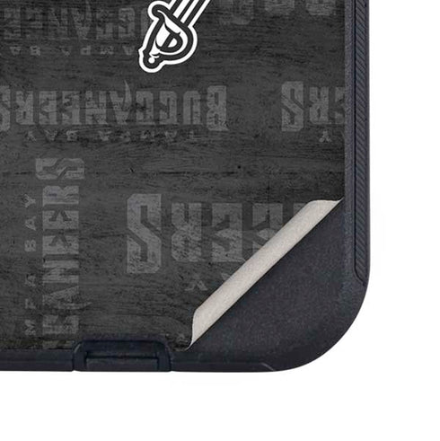 NFL Tampa Bay Buccaneers Black & White Otterbox Defender iPhone Skin