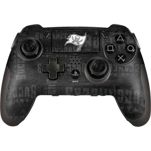 NFL Tampa Bay Buccaneers Black & White PlayStation Scuf Vantage 2 Controller Skin