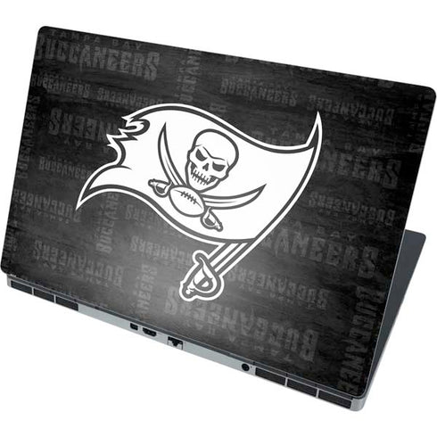 NFL Tampa Bay Buccaneers Black & White Dell Precision Skin