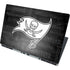 NFL Tampa Bay Buccaneers Black & White Dell Precision Skin