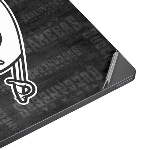 NFL Tampa Bay Buccaneers Black & White Surface Laptop 7 15in Skin