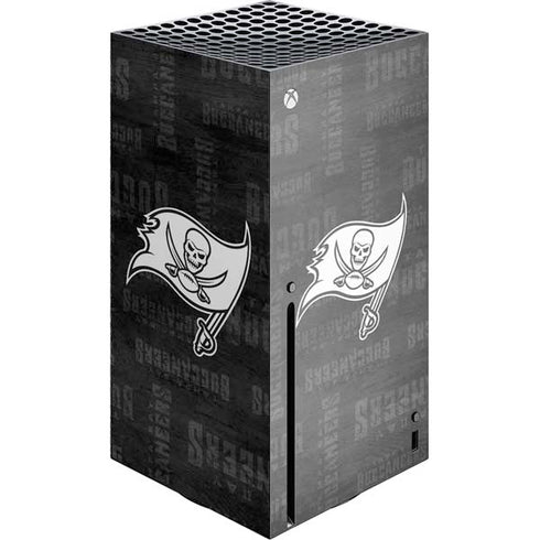 NFL Tampa Bay Buccaneers Black & White Xbox Series X Skins