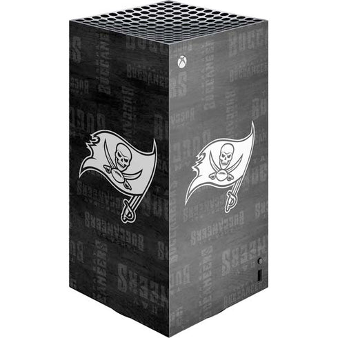 NFL Tampa Bay Buccaneers Black & White Xbox Series X Skins