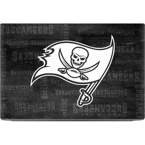 NFL Tampa Bay Buccaneers Black & White Dell XPS Skin