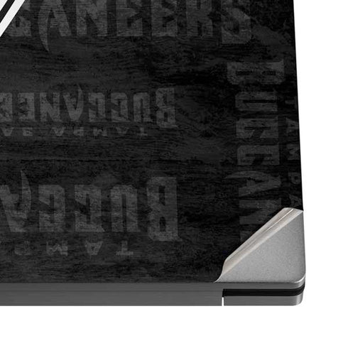 NFL Tampa Bay Buccaneers Black & White Dell XPS Skin