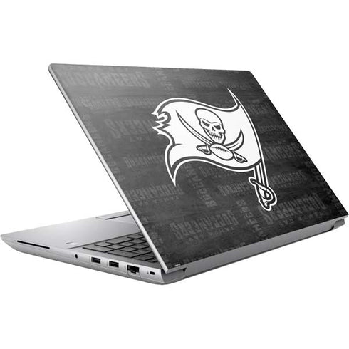 NFL Tampa Bay Buccaneers Black & White HP ZBook Fury 16 G10 Skin