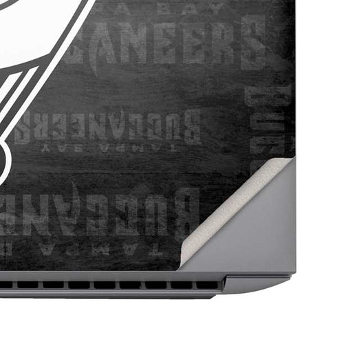 NFL Tampa Bay Buccaneers Black & White HP ZBook Fury 16 G10 Skin