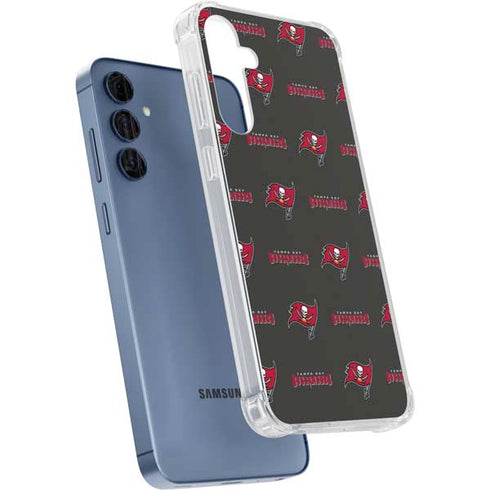 NFL Tampa Bay Buccaneers Blitz Series Galaxy A35 5G Clear Case