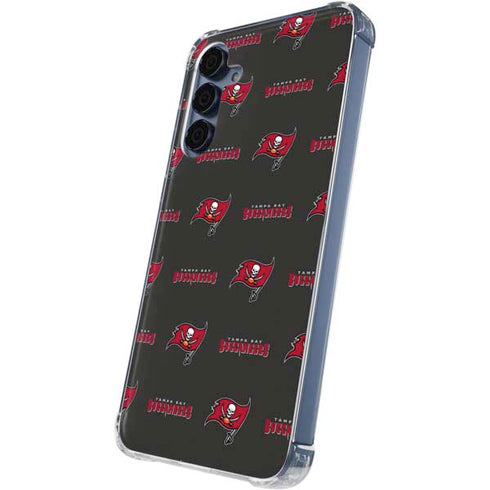 NFL Tampa Bay Buccaneers Blitz Series Galaxy A55 5G Clear Case