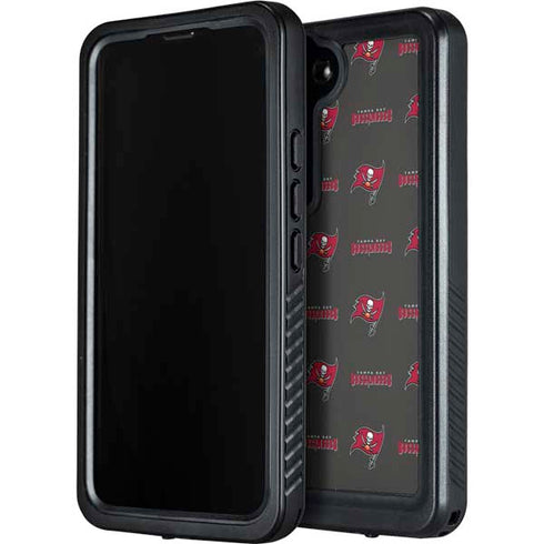 NFL Tampa Bay Buccaneers Blitz Series Galaxy S24 Waterproof Case