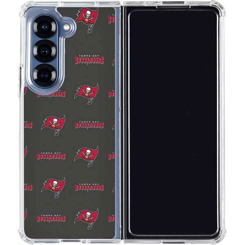 NFL Tampa Bay Buccaneers Blitz Series Galaxy Z Fold6 Clear Case