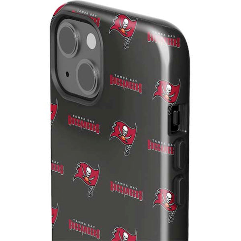 NFL Tampa Bay Buccaneers Blitz Series iPhone 15 Impact Case
