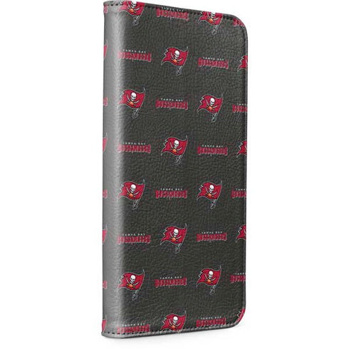 NFL Tampa Bay Buccaneers Blitz Series iPhone 15 Pro Folio Case