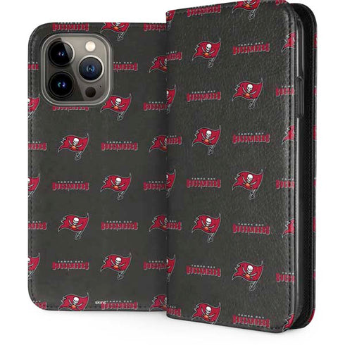 NFL Tampa Bay Buccaneers Blitz Series iPhone 15 Pro Max Folio Case