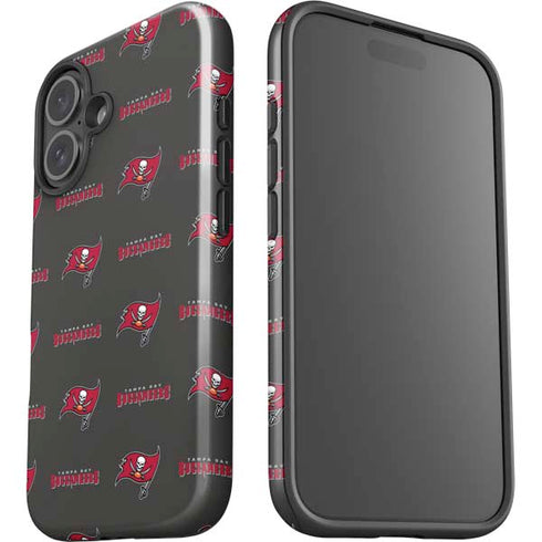 NFL Tampa Bay Buccaneers Blitz Series iPhone 16 Impact Case