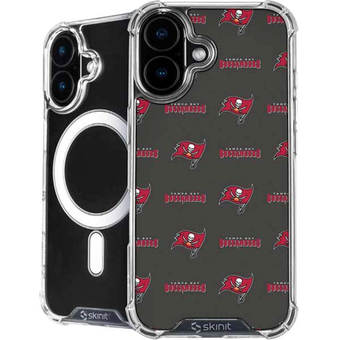 NFL Tampa Bay Buccaneers Blitz Series iPhone 16 Plus MagSafe Case
