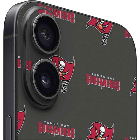 NFL Tampa Bay Buccaneers Blitz Series iPhone 16 Plus Skin