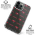 NFL Tampa Bay Buccaneers Blitz Series iPhone 16 Pro Max Clear Case