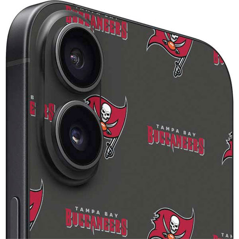 NFL Tampa Bay Buccaneers Blitz Series iPhone 16 Skin
