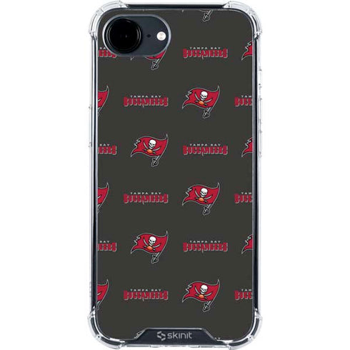 NFL Tampa Bay Buccaneers Blitz Series iPhone 16e Clear Case