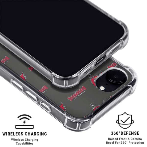 NFL Tampa Bay Buccaneers Blitz Series iPhone 16e MagSafe Case