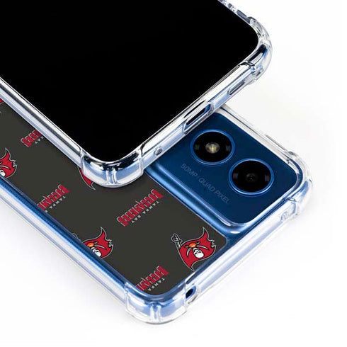 NFL Tampa Bay Buccaneers Blitz Series Moto G 5G (2024) Clear Case
