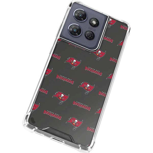 NFL Tampa Bay Buccaneers Blitz Series Moto G Play 5G (2025) Clear Case