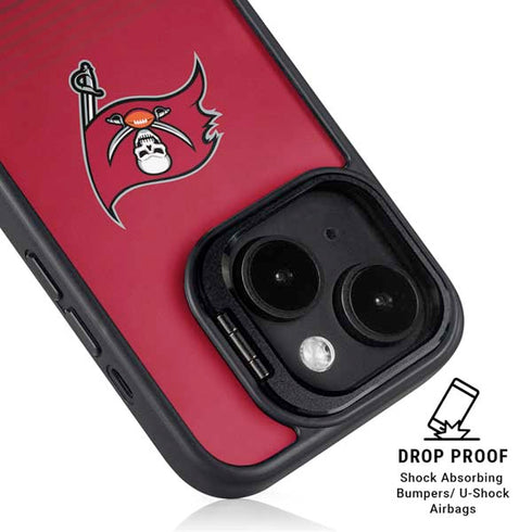 NFL Tampa Bay Buccaneers Breakaway iPhone 14 Plus Kickstand Case